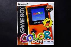 Console Nintendo Game Boy Color DAIE Hawks Limited Orange & Black JAPAN
