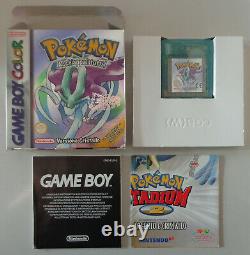 Console Nintendo Game Boy Color ITA Suicune Crystal Pokemon Versione Cristallo