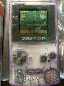 Console Nintendo Game Boy Color Violet Transparent voir descriptif