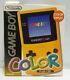 Console Nintendo Game Boy Color Yellow Japan Mint Region Free Complete 1998