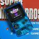 Console Nintendo Gameboy Color Clear Blue With Ips V2 Backlight Screen