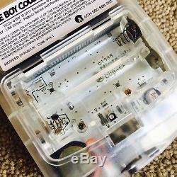 Custom Backlit Ags-101 Nintendo Gameboy Color Clear White