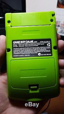 Custom Backlit Gameboy Color GBC BennVenn AGS 101 BACKLIGHT