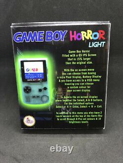 Custom Boxed Nintendo Gameboy Color Light Horror Edition IPS Q5 OSD Backlight