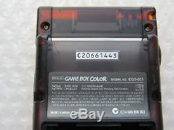 Daiei Hawks Japan Import Clear Orange Black Nintendo Game Boy Color Atomic Rare