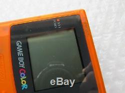 Daiei Hawks Japan Import Clear Orange Black Nintendo Game Boy Color Atomic Rare