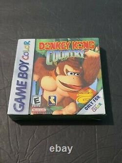 Donkey Kong Country (Nintendo Game Boy Color, RareWare) New Factory Sealed