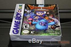 Dragon Warrior Monsters (Game Boy Color, 2000) H-SEAM SEALED! ULTRA RARE