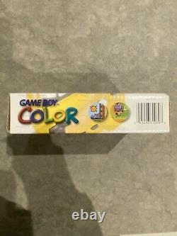 EXCELLENT CONDITION BOXED Nintendo GameBoy Colour Yellow