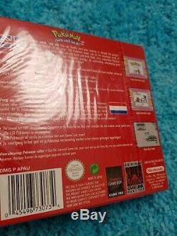FACTORY SEALED POKEMON RED GAMEBOY VGA READY Nintendo 64 Snes Color Advanced