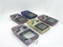 FOR PARTS! Lot of 10pcs Set Nintendo GameBoy Color Console System GBC #1758