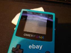 FRONT LIT Nintendo Game Boy Color Handheld System Teal