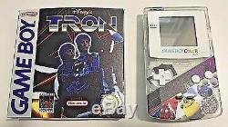 Full Custom Nintendo Gameboy Color Disney Tron Edition Set Super Rare