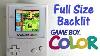 Full Size Backlit Gameboy Color Mod From Funnyplaying