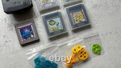 FunnyPlaying GBC Gameboy Color Console FPGBC Kit Fully Assembled Bundle + Games