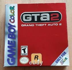 GTA 2 II GRAND THEFT AUTO 2 für Nintendo Game Boy Color GBC / Advance OVP CIB
