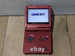 Game Boy Advance IPS V2 SP 900mah Battery Handheld System Groudon Red