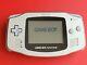 Game Boy Advance Platinum Silver System With Battery Cover Agb-001 Oem Works
