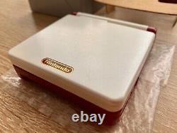 Game Boy Advance SP Famicom 20th Anniversary Clud Nintendo Limited Console Boxed