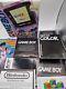 Game Boy Color Atomic Purple Boxed With All Manuals And Console