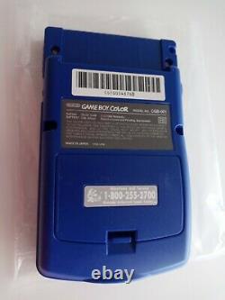 Game Boy Color Azul Blue GB GBA GBC Nintendo Pokemon PAL EUR
