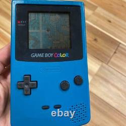 Game Boy Color Blue System Substance Soft Sets