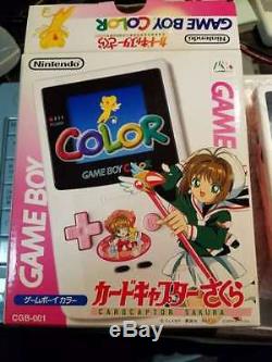 Game Boy Color Body Card Captor Sakura New Item Japan