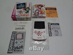 Game Boy Color Cardcaptor Sakura System with The game Set Nintendo Japan NEW