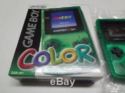 Game Boy Color Clear Green Toys R Us Limited Edition Nintendo Japan NEW /C