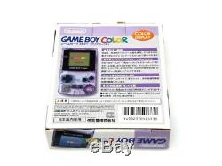Game Boy Color (Clear Purple) Manufacturer end of production Japan 483