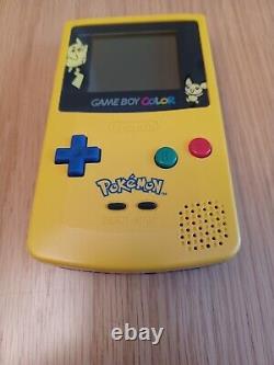 Game Boy Color Console Limited Pokemon Edition (Pikachu)