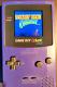 Game Boy Color Console Purple Case Lcd Screen Gameboy Handheld Retro Mod Modded