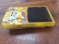Game Boy Color Custom Shell & Case with IPS Screen Nintendo GBC Pokemon Gen 1