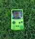 Game Boy Color Full Size Ips V2 Lcd Glow In The Dark Green Shell Pokemon Gbc