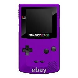 Game Boy Color IPS Console LCD Q5 GBC Prestige Edition ABS Grape Purple