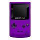 Game Boy Color Ips Console Lcd Q5 Gbc Prestige Edition Abs Grape Purple
