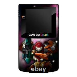 Game Boy Color IPS Console LCD Q5 Metroid GBC Prestige Edition ABS