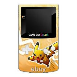 Game Boy Color IPS Console LCD Q5 Pikachu GBC Prestige Edition ABS