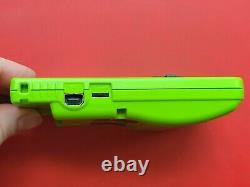 Game Boy Color Kiwi Handheld System CGB-001 OEM Lime Green Works Read Desc