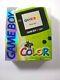 Game Boy Color Kiwi (lime Green) System Nintendo Gbc Complete In Box