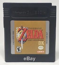 Game Boy Color Legend of Zelda Links Awakening DX Complete in Box CIB Tested