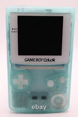 Game Boy Color Light Green Console IPS Screen