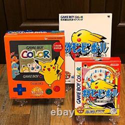 Game Boy Color Limited Edition Pokemon 3rd Anniversary Ver. Rare Used from Japan