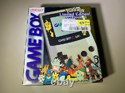Game Boy Color Limited Edition Pokemon System Complete