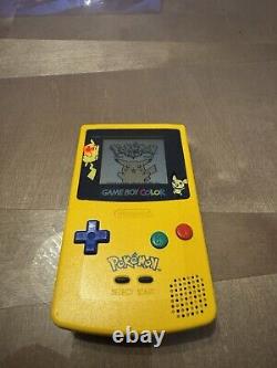 Game Boy Color Limited Pokemon Edition bundle (Genuine) With games and case