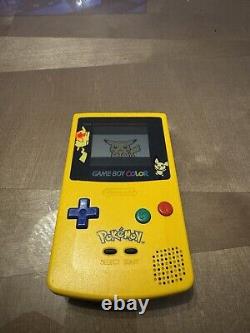 Game Boy Color Limited Pokemon Edition bundle (Genuine) With games and case