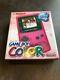 Game Boy Color Nintendo Sakura Taisen Gb Clear Cherry Pink Rare Mint
