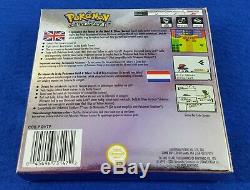 Game Boy Color POKEMON CRYSTAL VERSION x BOXED COMPLETE Gameboy REGION FREE PAL
