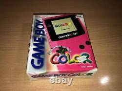 Game Boy Color Pink Pink Edition New Nintendo Gameboy Brand New