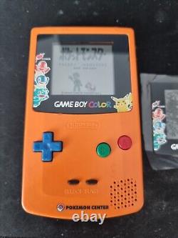 Game Boy Color Pokemon 3rd Anniversary Limited Edition Console Rare